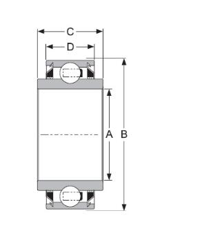 Bearings GW211PP17 Size