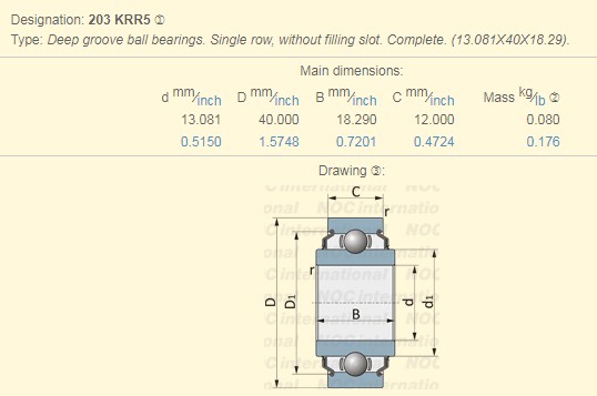 203KRR5 drawing