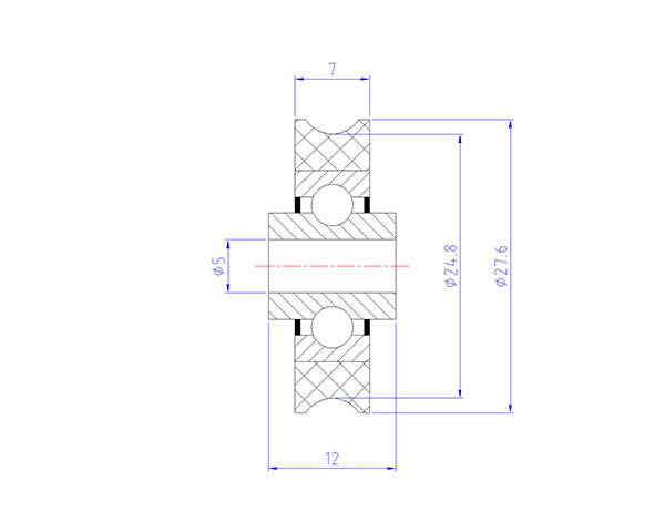 Sliding Window Bearings