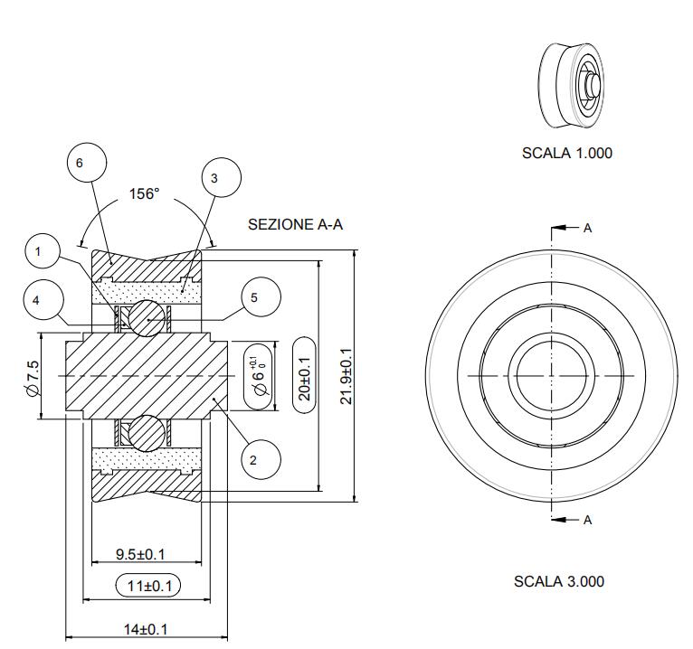 door and window bearing